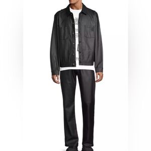 NWT Honor The Gift Men’s HTG Wax Denim Trucker Jacket